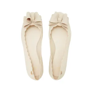 Sophie Matt Rin Flat Ballerinas Ivory