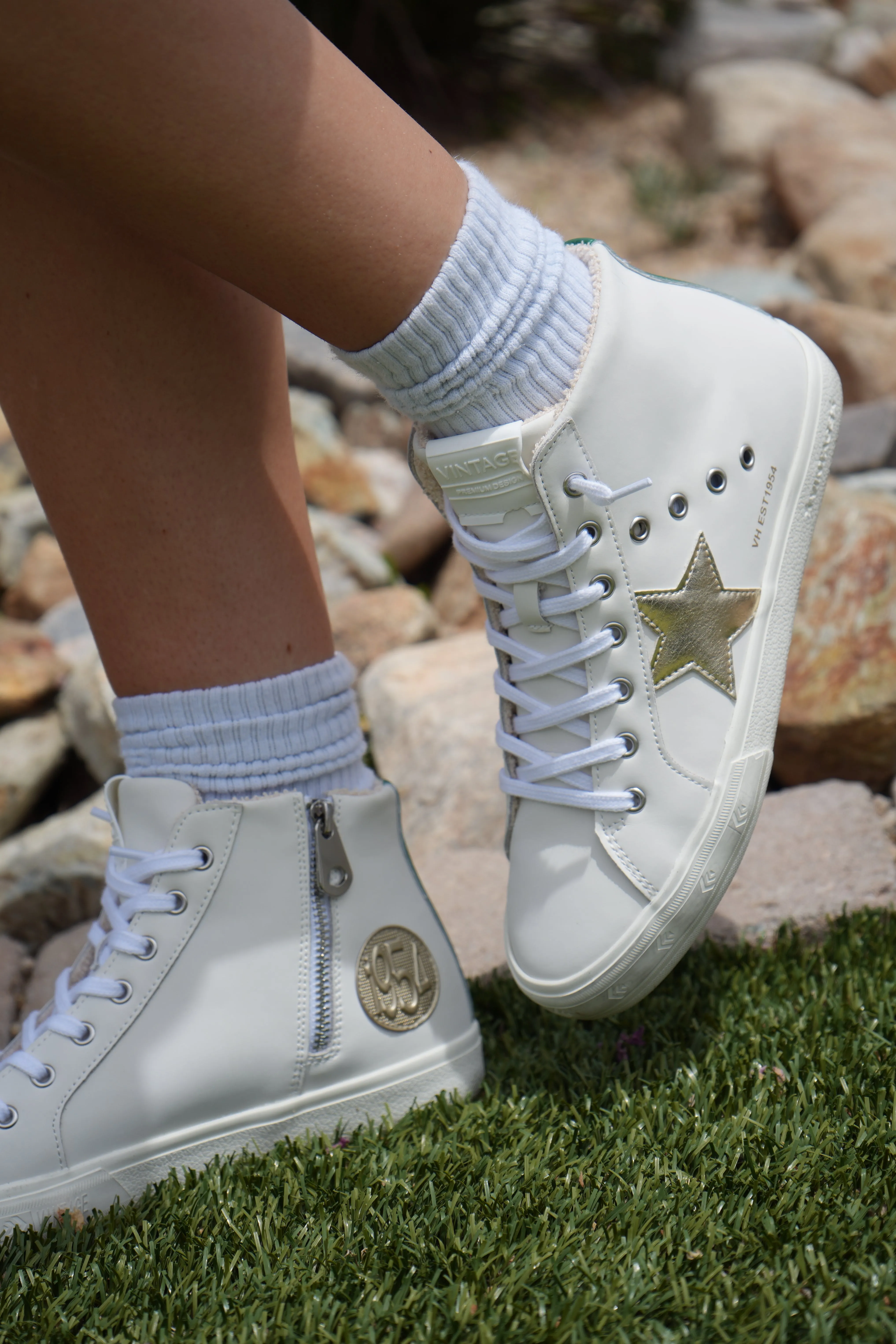 Star High Top Sneaker