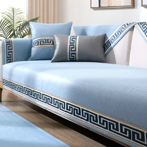 Summer sofa cushion summer season universal cushion rattan mat ice silk non-slip sofa cover
