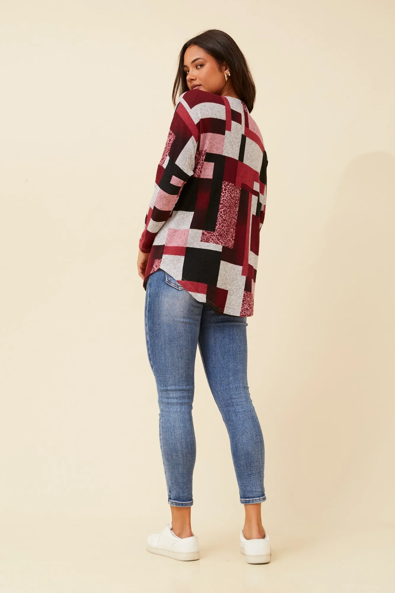 SUVI COLOUR BLOCK TOP