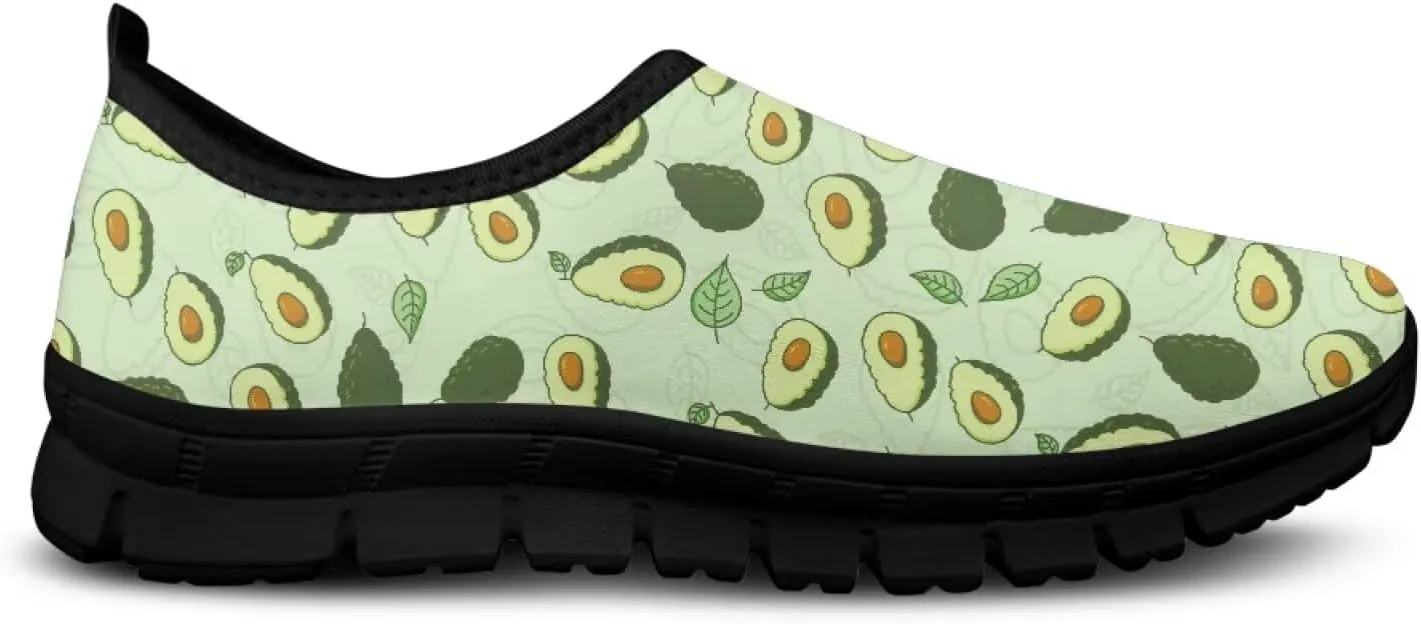 SYtrade Women's Art Travel Shoes Slip On Flats Casual Walking Sneaker Black Sole