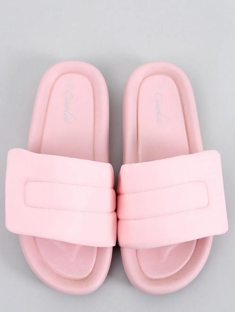 TEEK - Pink Nylon Velcro Band Slides