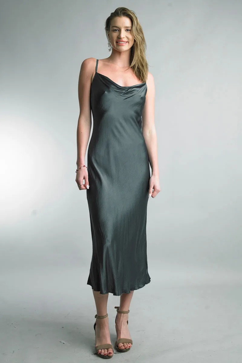 Tempo Paris Silk Slip Dress