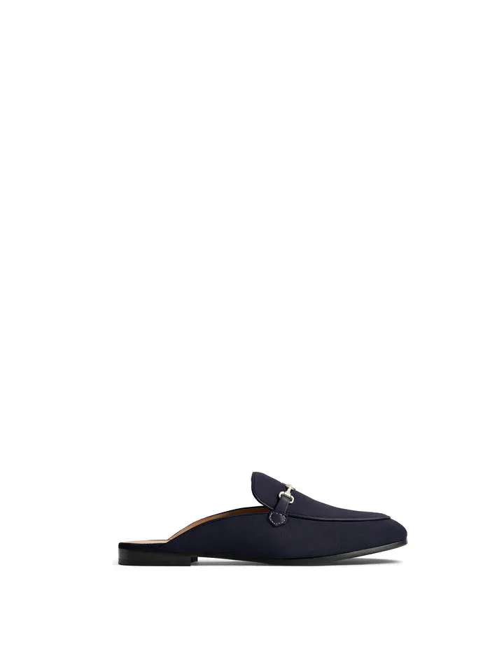 The Tuddenham Women's Mule - Black Suede