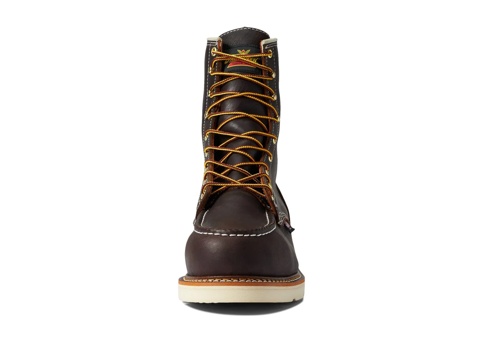 Thorogood Men's 8" 1957 Series Briar Pitstop Moc Waterproof Steel Safety Toe Work Boot