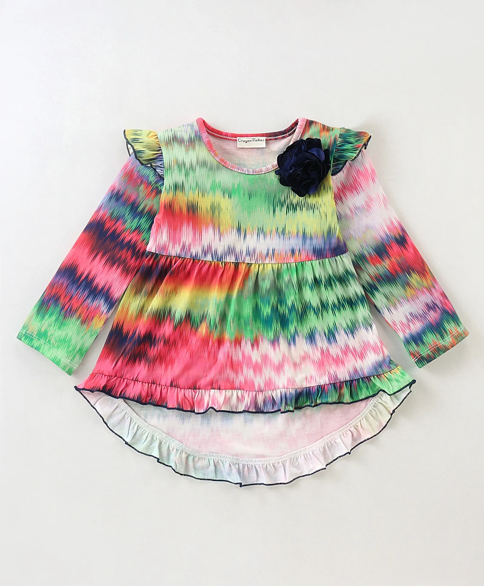 Tie Dye Printed Top Leggings Set