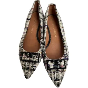 Tory Burch Gigi Tweed Ballerina Shoes