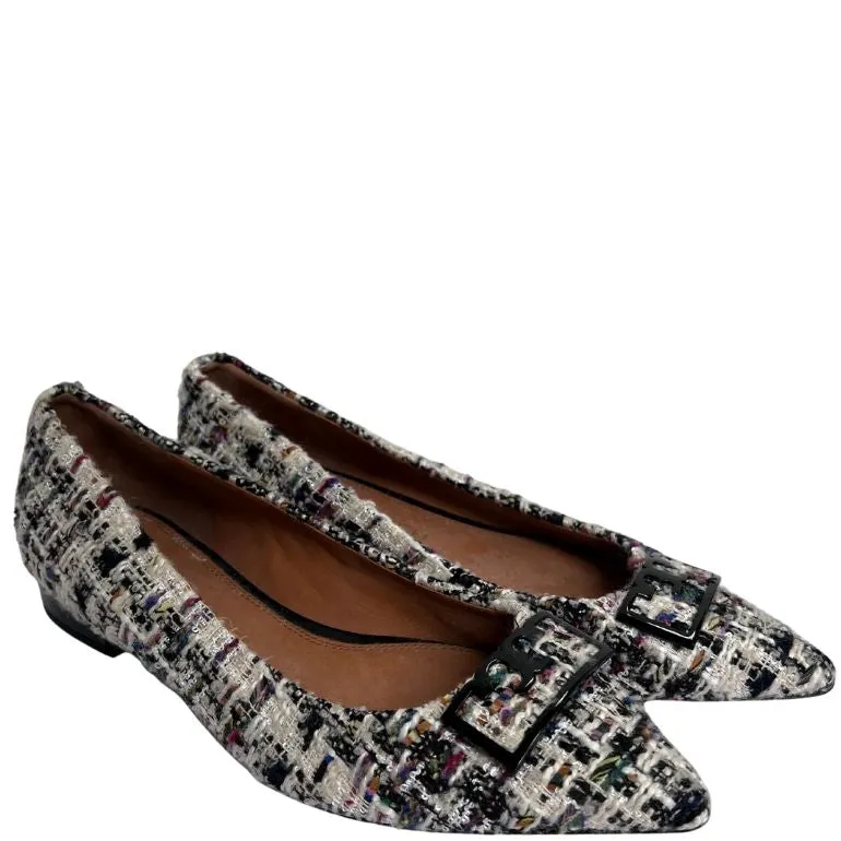 Tory Burch Gigi Tweed Ballerina Shoes