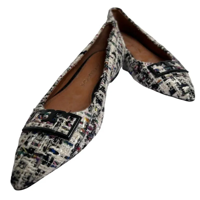 Tory Burch Gigi Tweed Ballerina Shoes