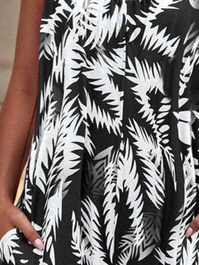 Tropic Essential Wide Leg Scoop Neck Sleeveless Jumpsuit