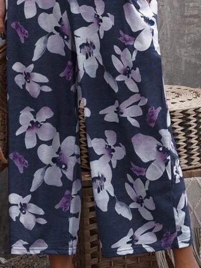 Tropic Essential Wide Leg Scoop Neck Sleeveless Jumpsuit
