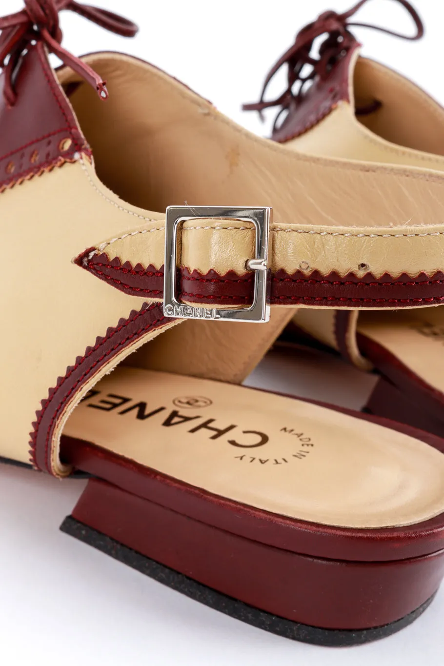 Two-Tone Slingback Spectators