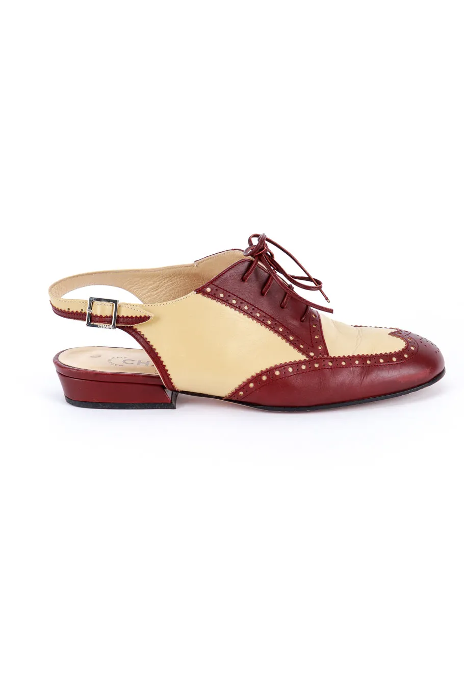 Two-Tone Slingback Spectators
