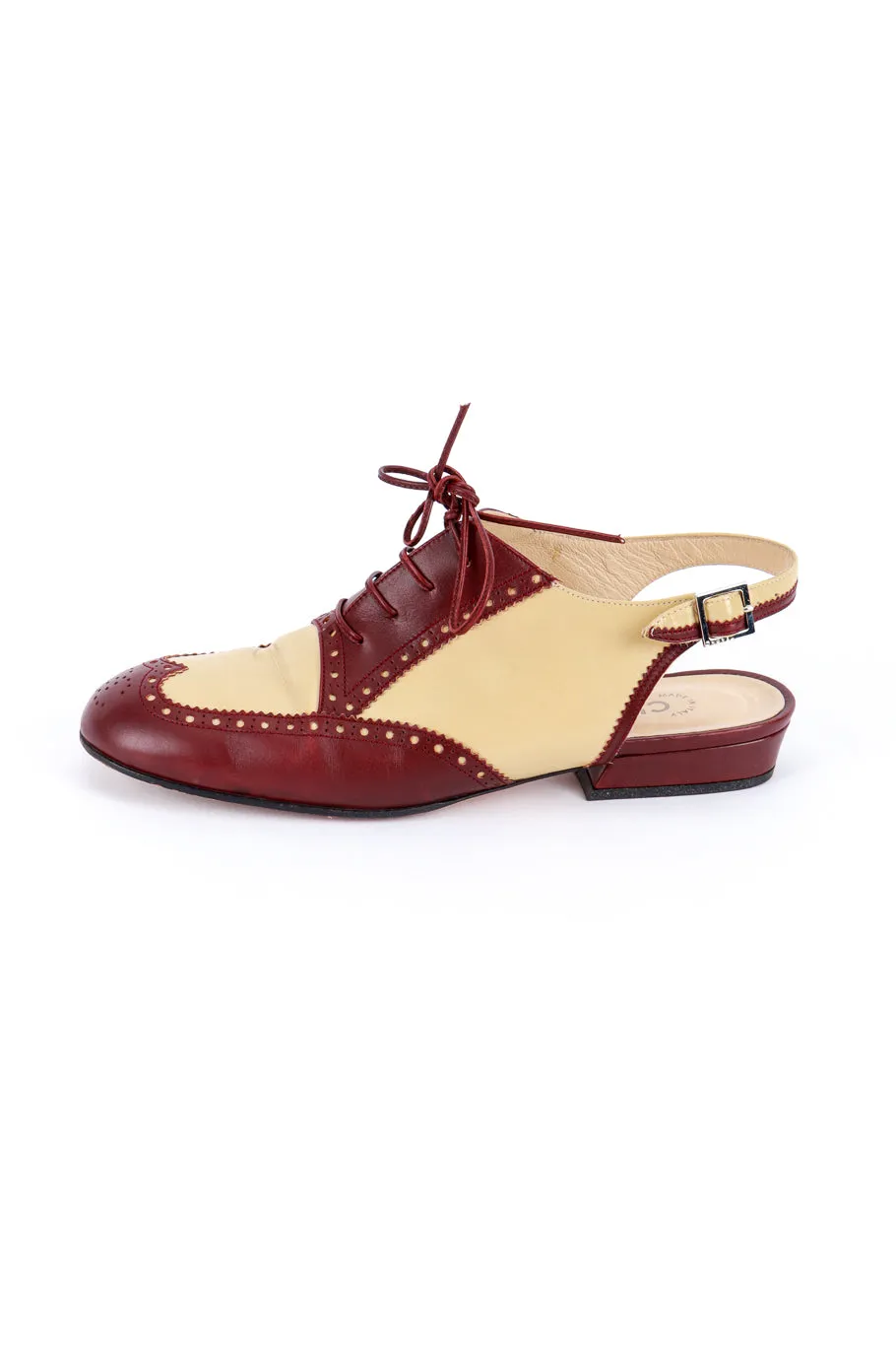 Two-Tone Slingback Spectators