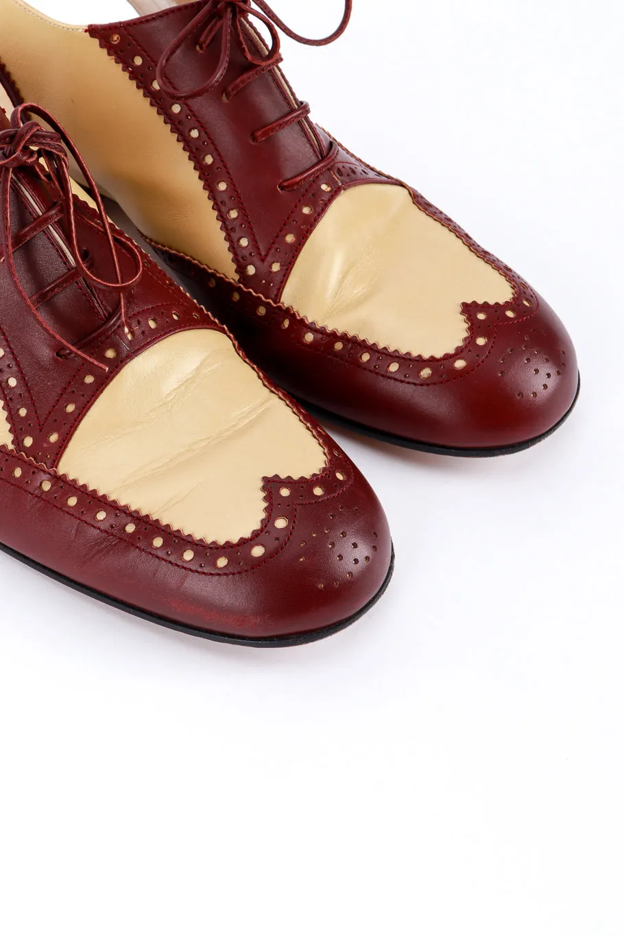 Two-Tone Slingback Spectators