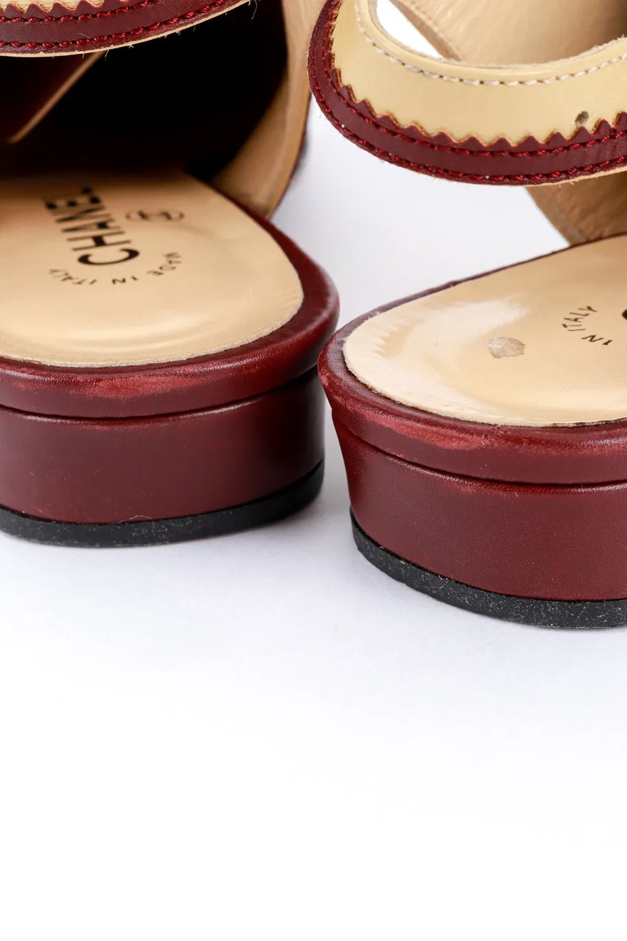 Two-Tone Slingback Spectators
