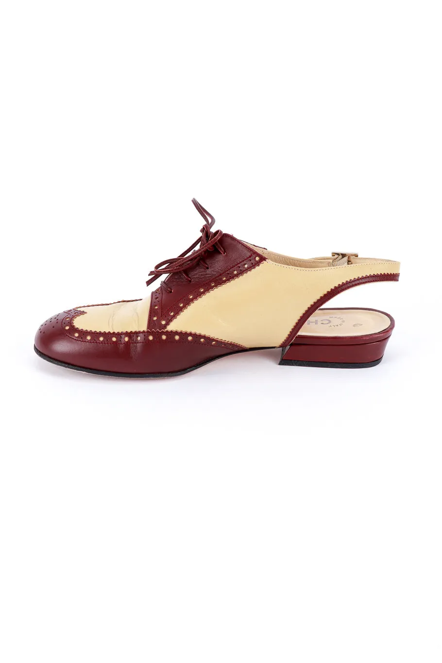 Two-Tone Slingback Spectators