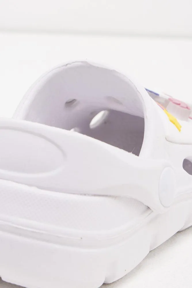 Unicorn Light Clog White