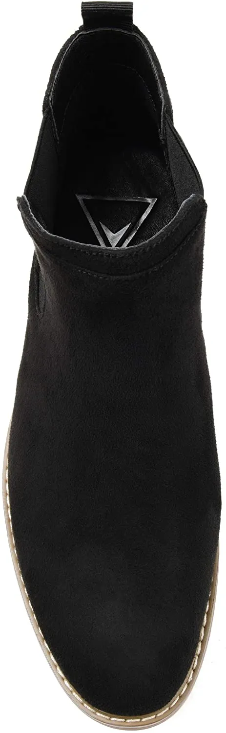 Vance Co. Men's Marshall Chelsea Boots  Color Black Size 8.5M