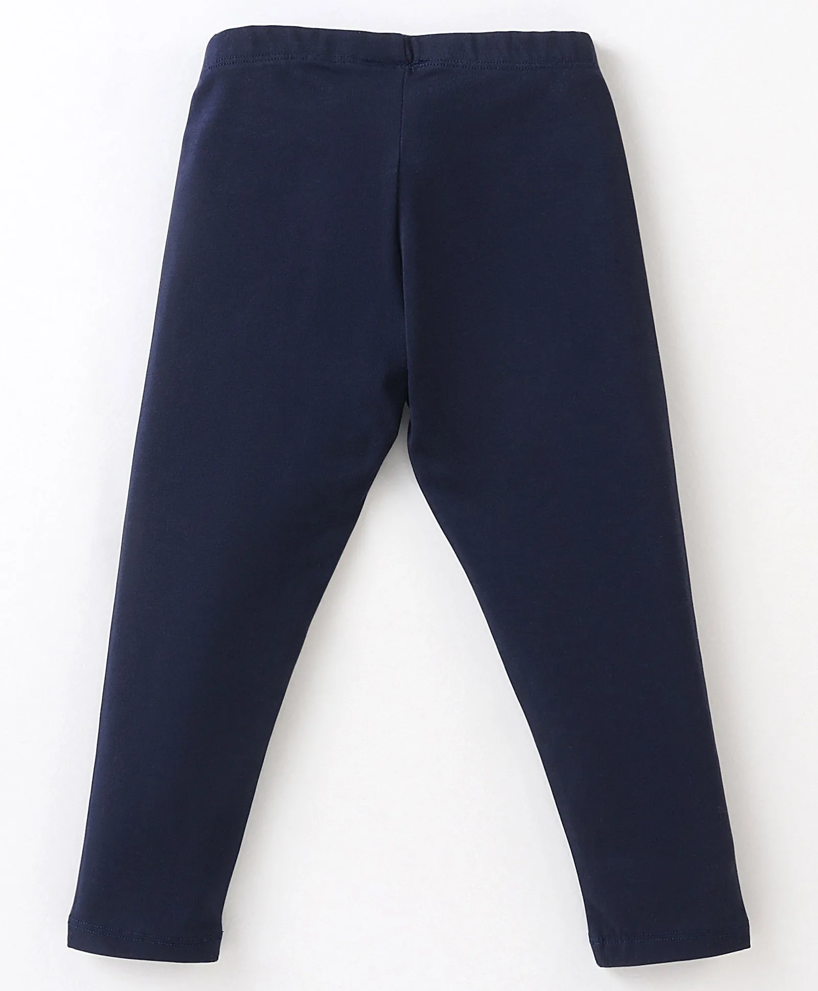 Wavy Striped Frilled Top Leggings Set