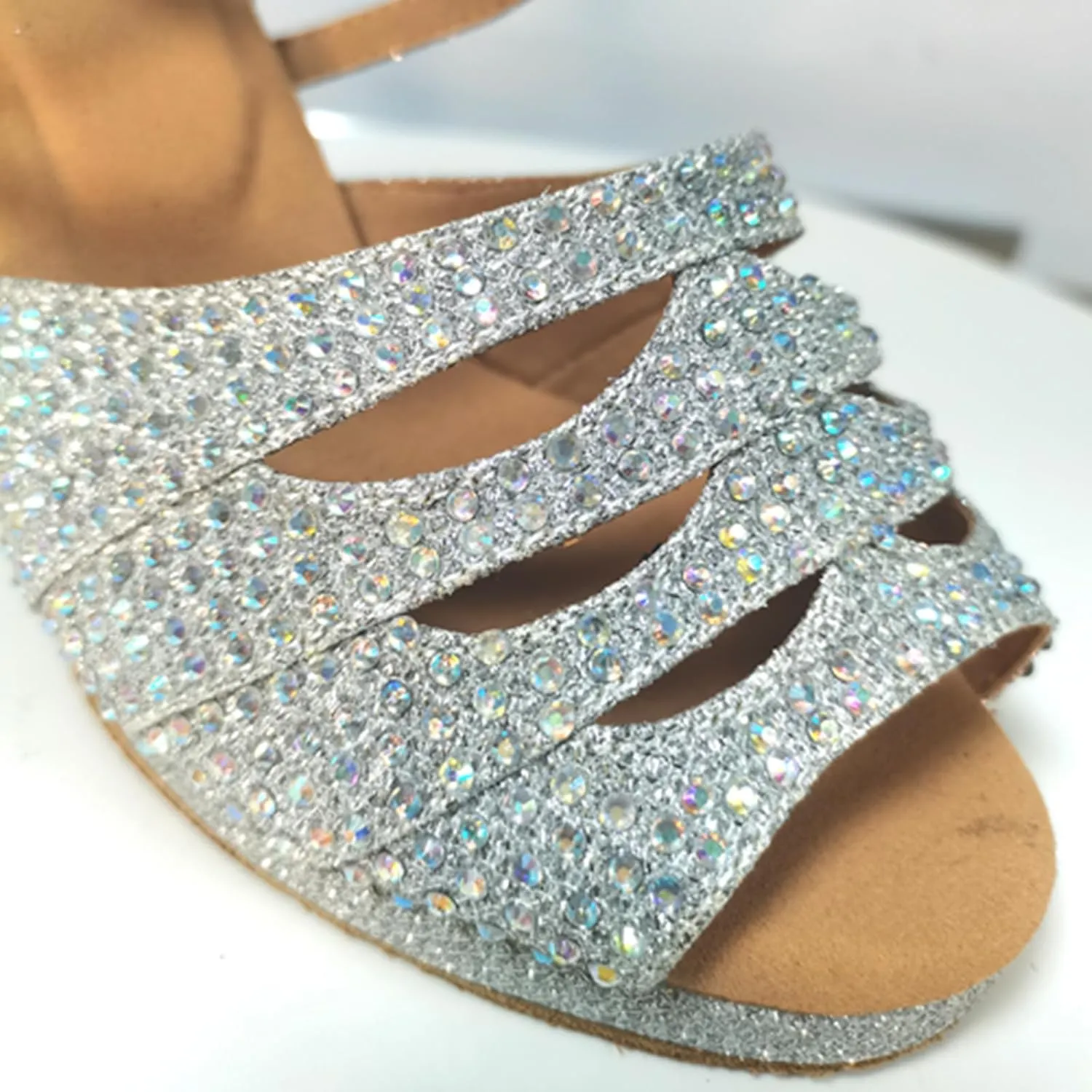 Womens Girls Sexy Dance Shoes Platform High Heel Ballroom Dancing Wedding Sandals X501