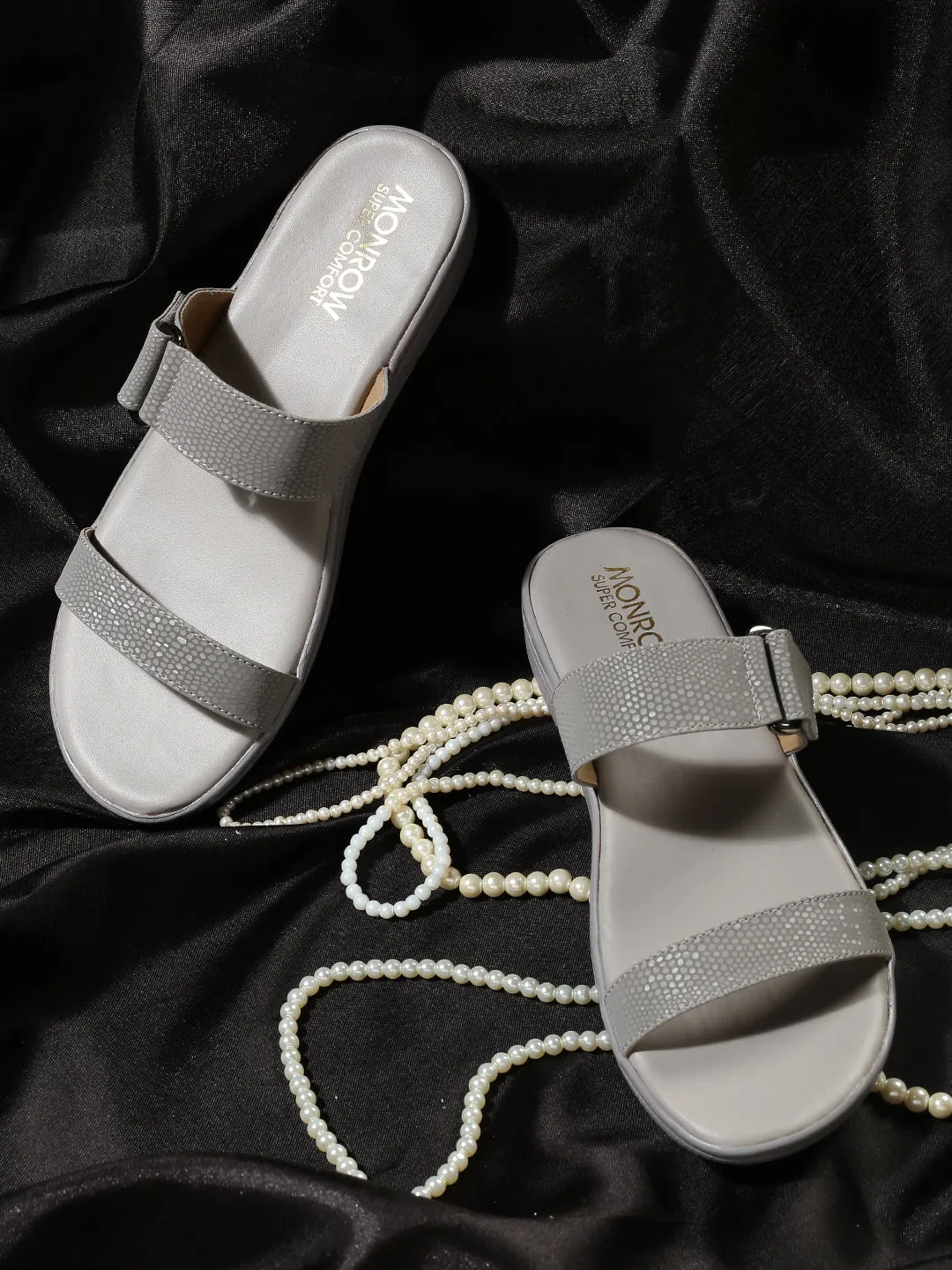 Zuri Grey Flats